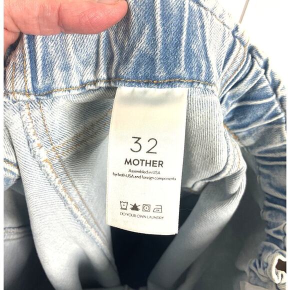 Mother‎ Superior The Springy Ankle Jeans Elastic Waist Front Seam Size 32 NWT - Picture 9 of 9